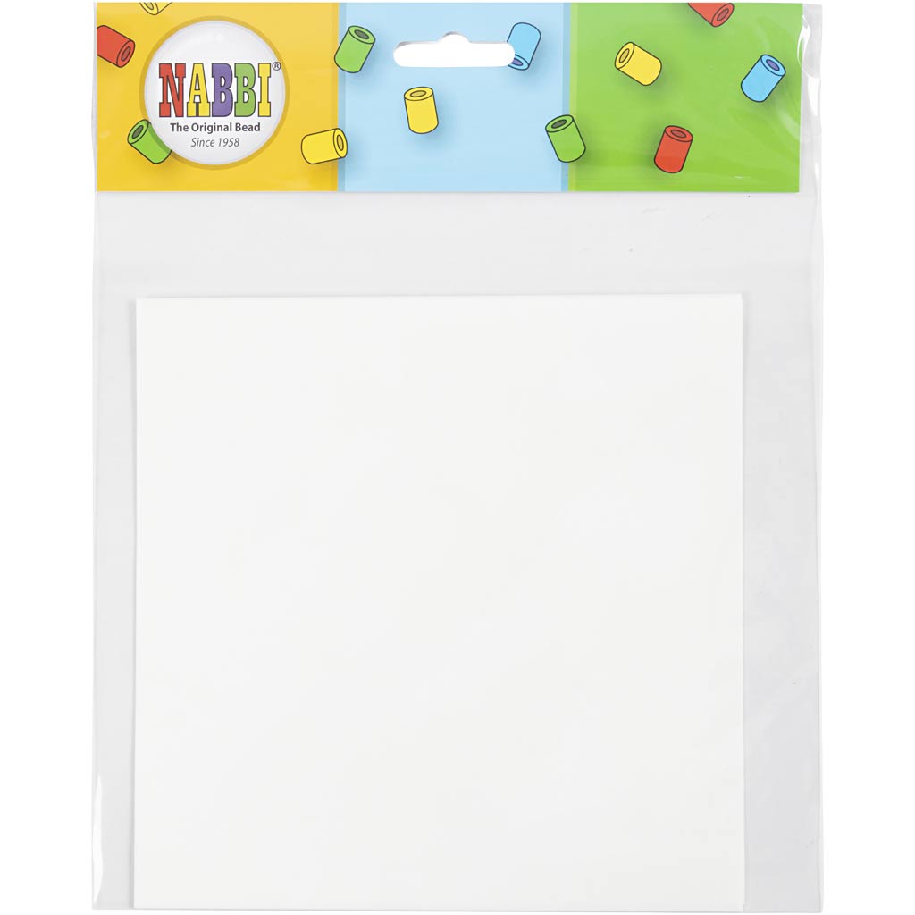 Papier à repasser Nabbi, format 16x16 cm, transparent, 8 feuilles 1 boîte