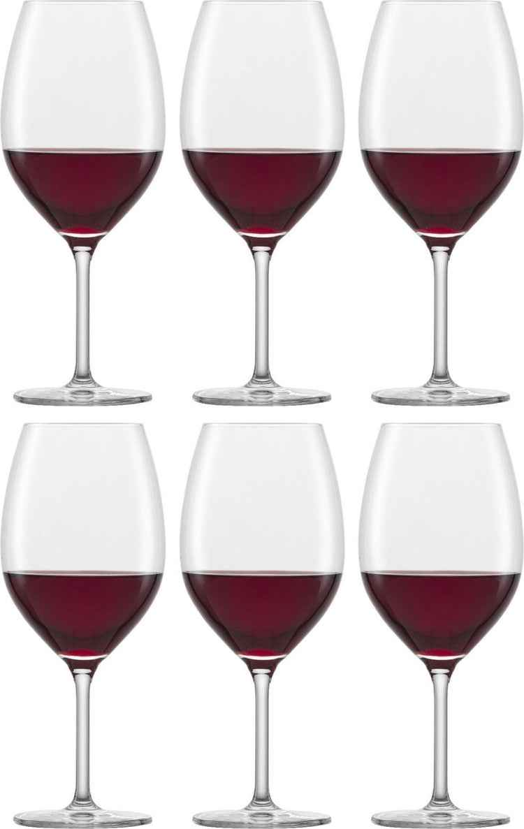 Schott zwiesel banquet bordeaux gobelet 130 - 0,6 l - lot de 6