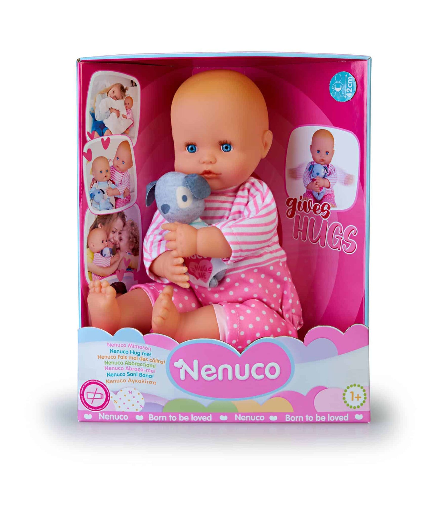 Nenuco Babypop avec un corps doux d'environ 42 cm