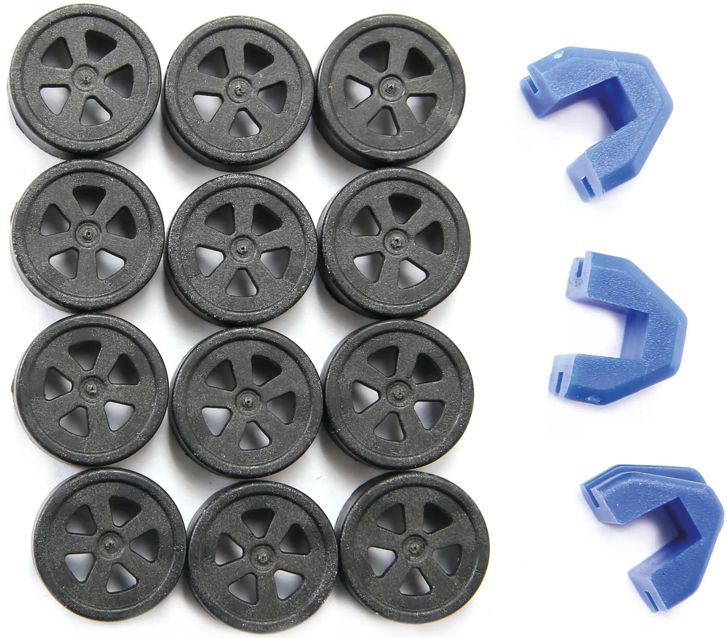 Jeu de rouleaux Polini jeu de couvercles de rouleau en plastique pour 16x13 mm