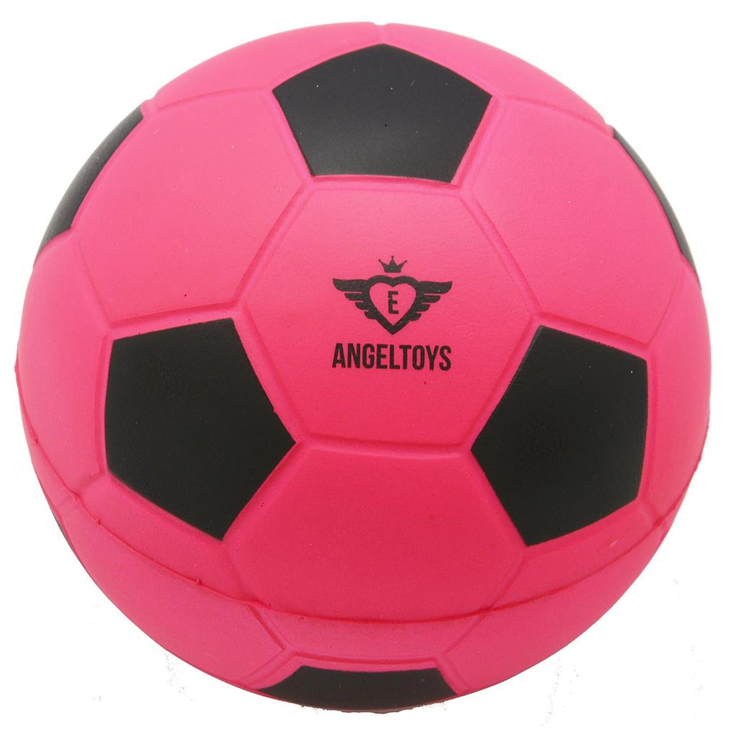 Ballon de football Engelhart en mousse souple ø12,5cm fuchsia