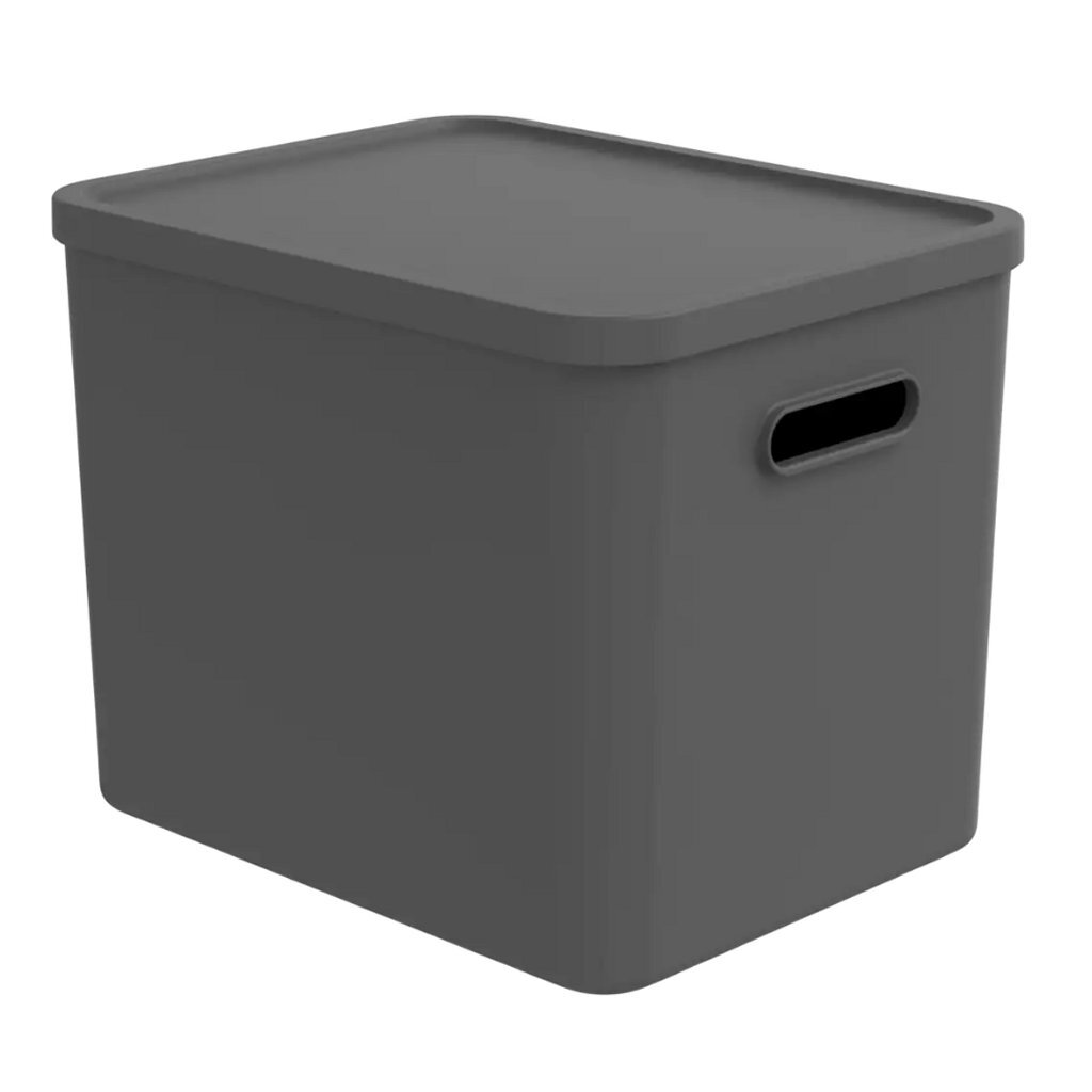 Rotho albula multibox 29,5x29x37 cm 27l anthracite