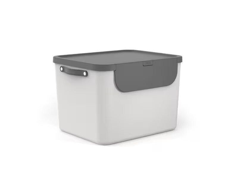 Rotho séparateur de déchets albula 55l blanc