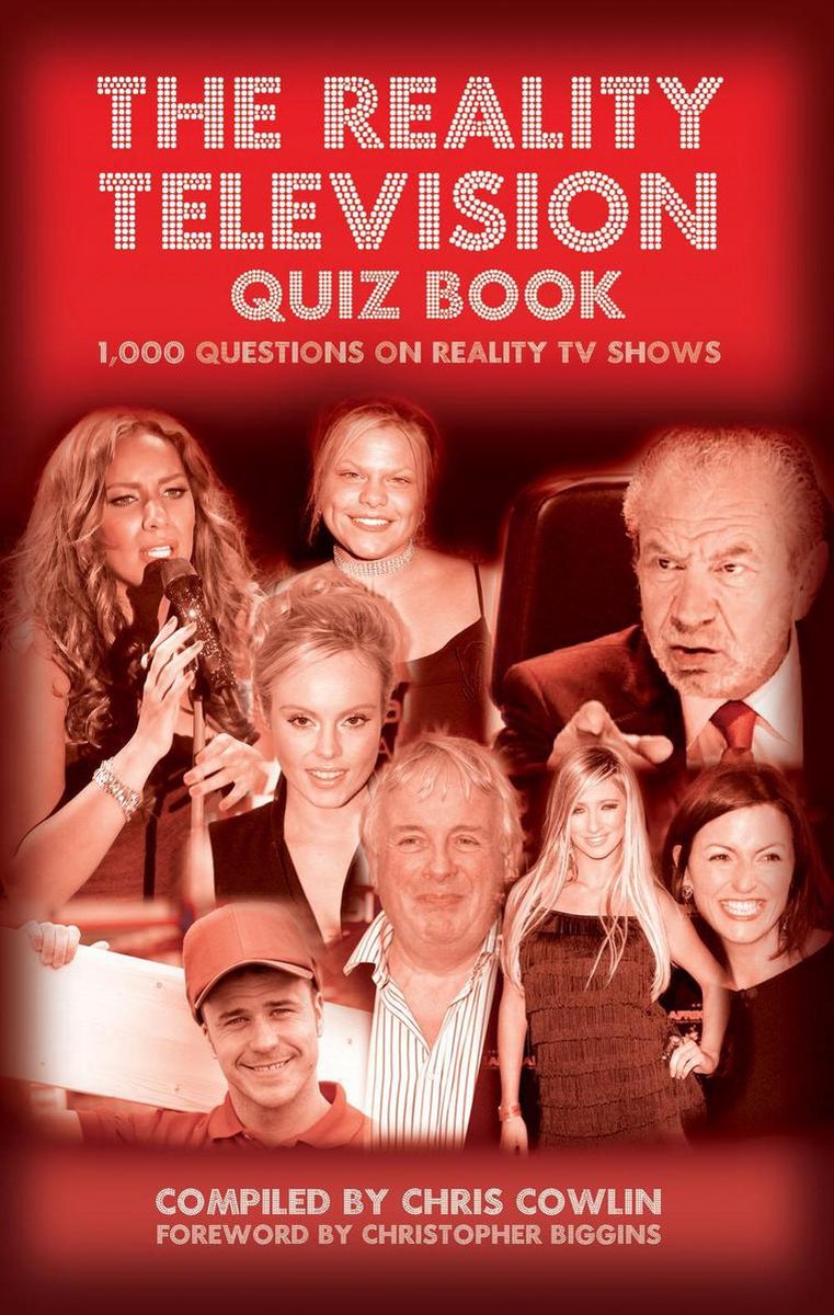 E-vision le livre de quiz de télé-réalité
