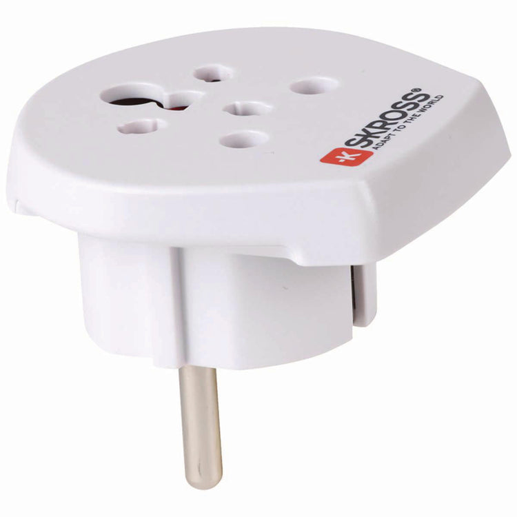 SKROSS SKROSS SKR1500217E Adaptateur de voyage Inde Israël Danemark en Europe