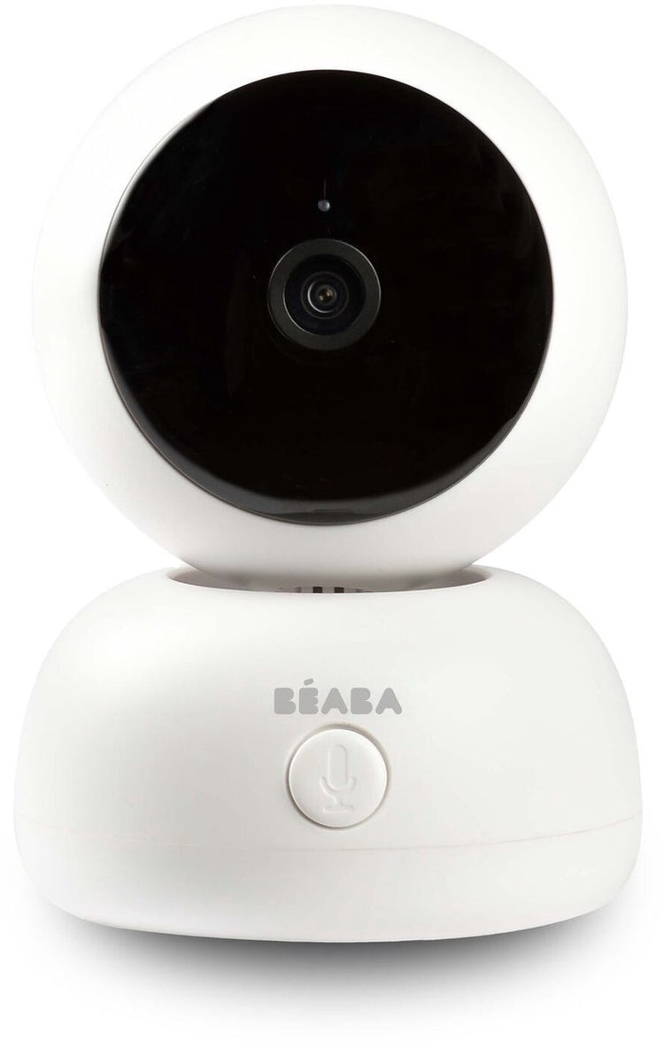 Béaba zen premium - babyphone avec vidéo - caméra rotative 360° - full HD - vision nocturne infrarouge - contrôle via application et unité parents - blanc