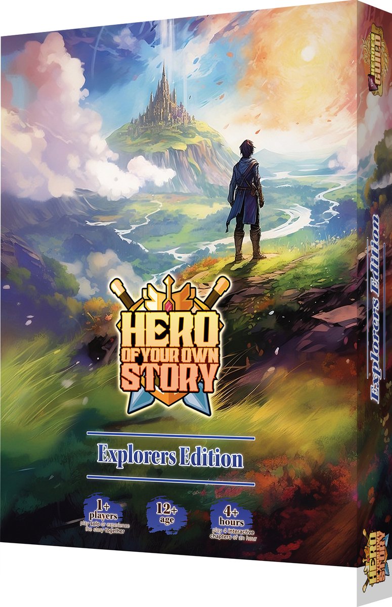 Asmodee héros de votre propre histoire - édition explorateurs - jeu de société anglais