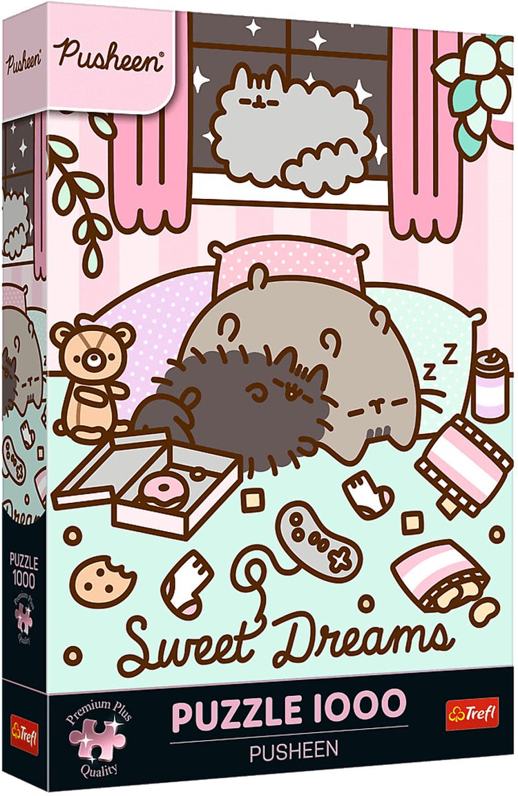 Trefl premium plus qualité pusheen 1000, 1000 pièce(s), art