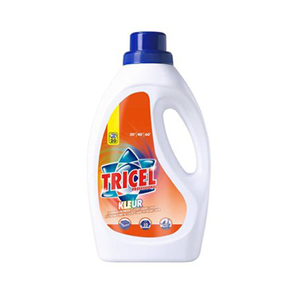 Détergent liquide couleur Tricel (6x 1,5 litres)