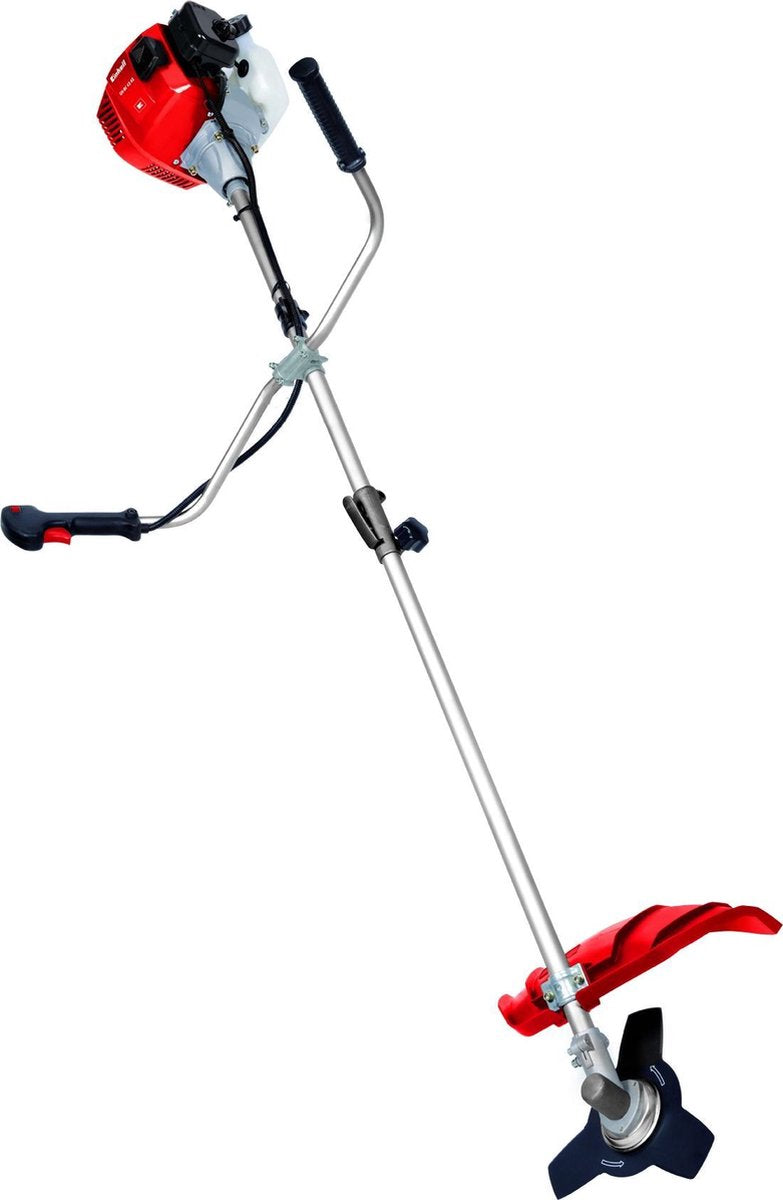 Débroussailleuse thermique Einhell gh-bc 43 axes - 42,7 cm³ - 1,25 kw - 2 temps - 2 en 1 : fil et lame 3 dents