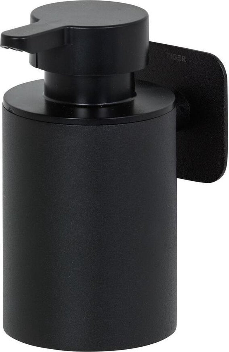 Collier Tigre - distributeur de savon 180 ml - sans perçage - noir