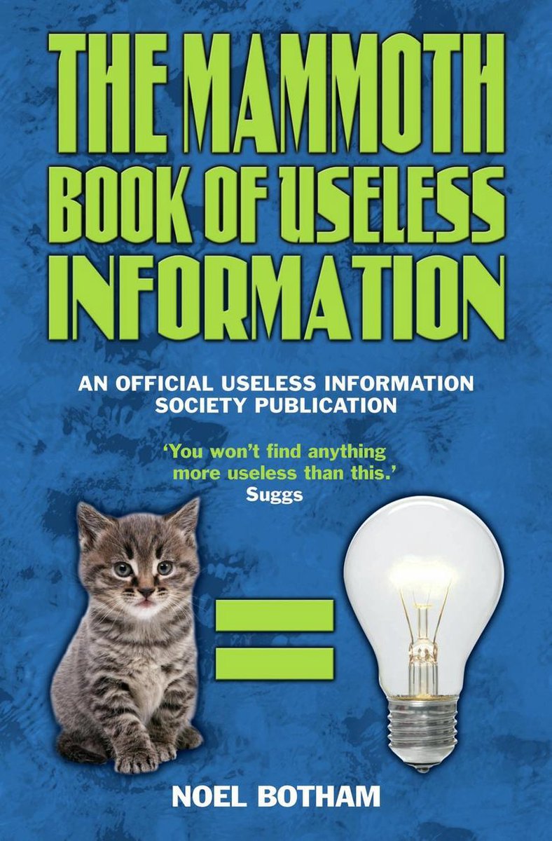 Le livre gigantesque d’informations inutiles