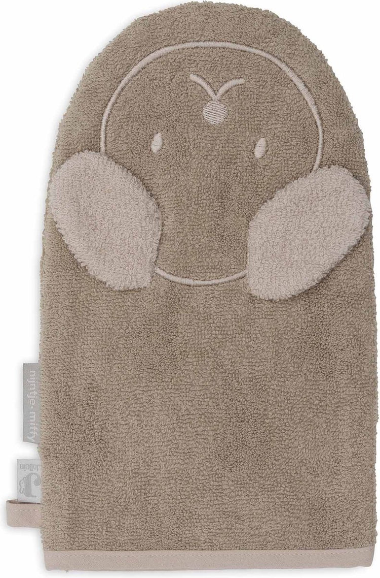 Jollein x Miffy - gant de toilette pour bébé en tissu éponge - snuffy