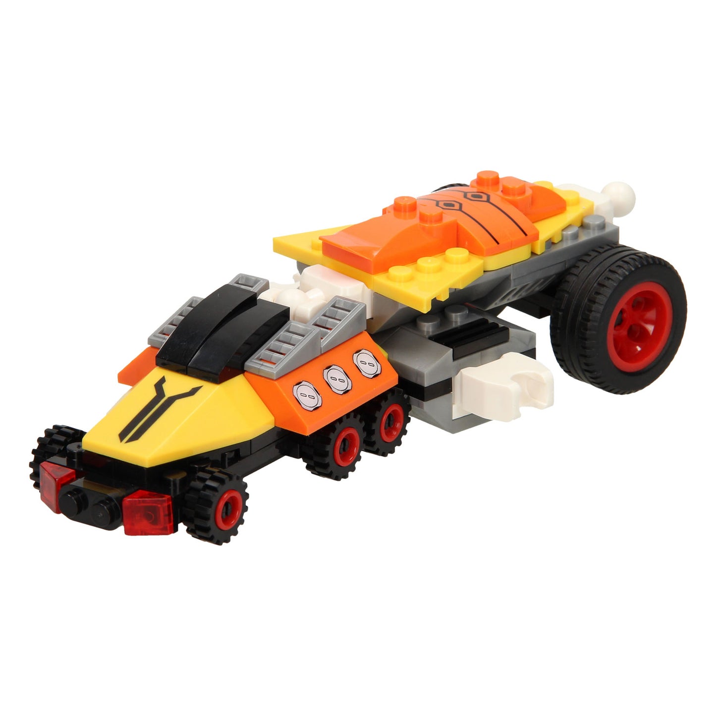 Jeu de construction Titan Heroes - Space Explorer Orange - 96 pièces.