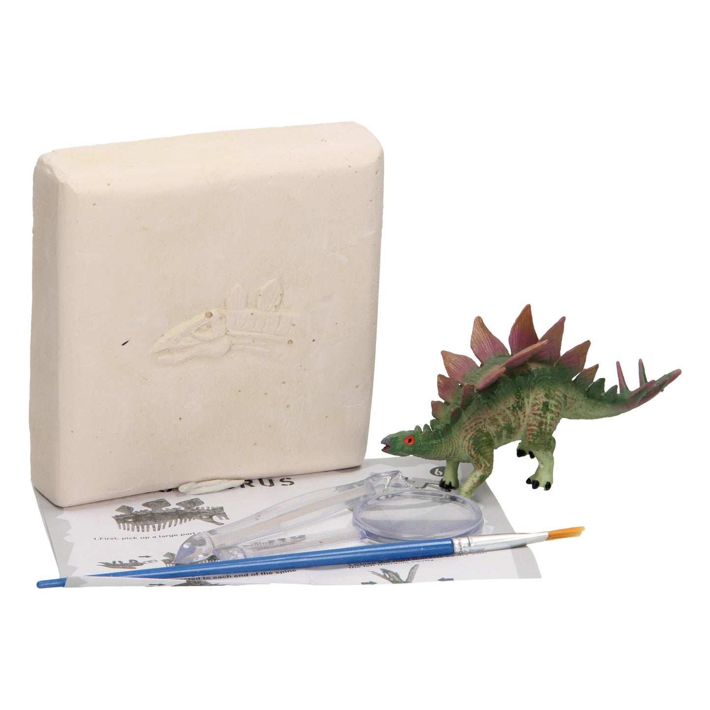 Manger un squelette de dinosaure