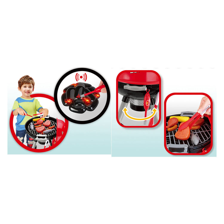 Barbecue et accessoires pour enfants avec lumière et son