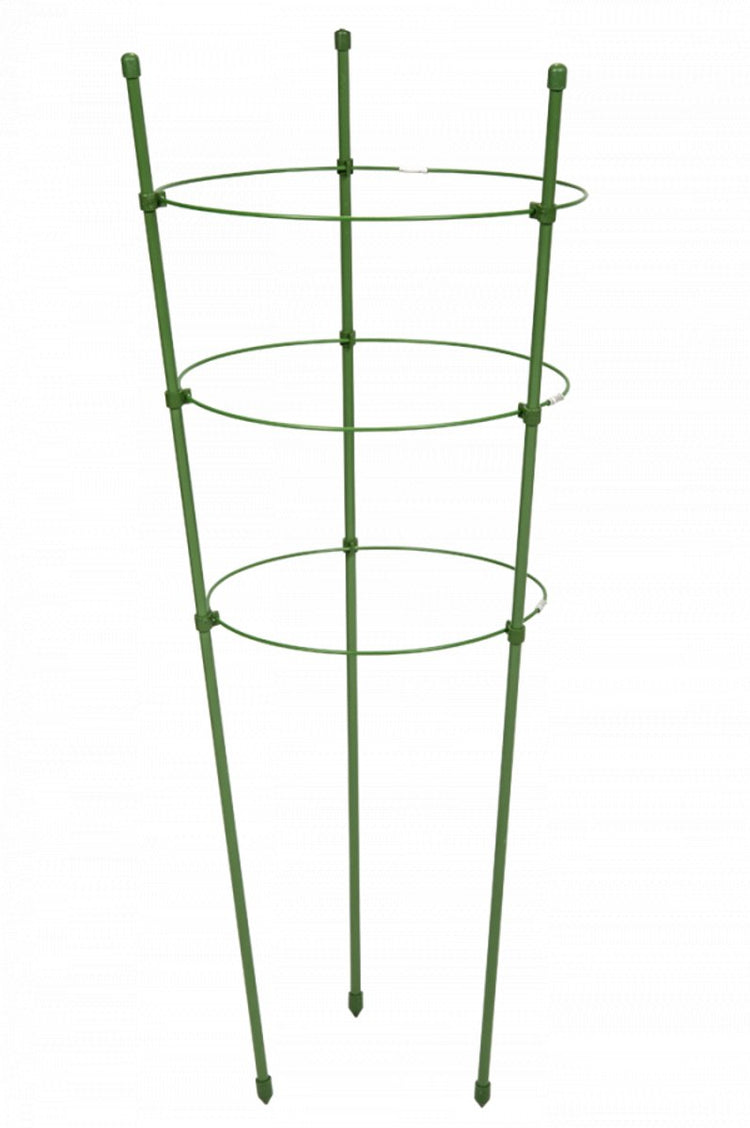 Bradas tyrp120 - tuteur pour plantes - 120cm - résistant à la rouille - PVC vert