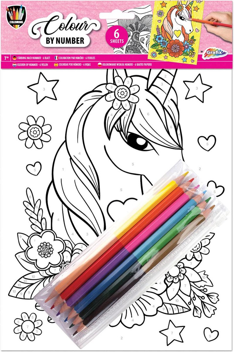Couleurs par numéro A4 - Leeuw