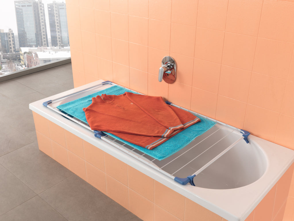 Metaltex Metaltex Cervino Badkuipdroogrek 10 m longueur sec bleu blanc