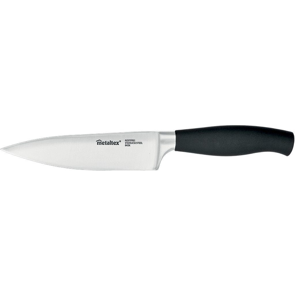 Metaltex Metaltex Comfort Chefs 30 cm en acier inoxydable noir