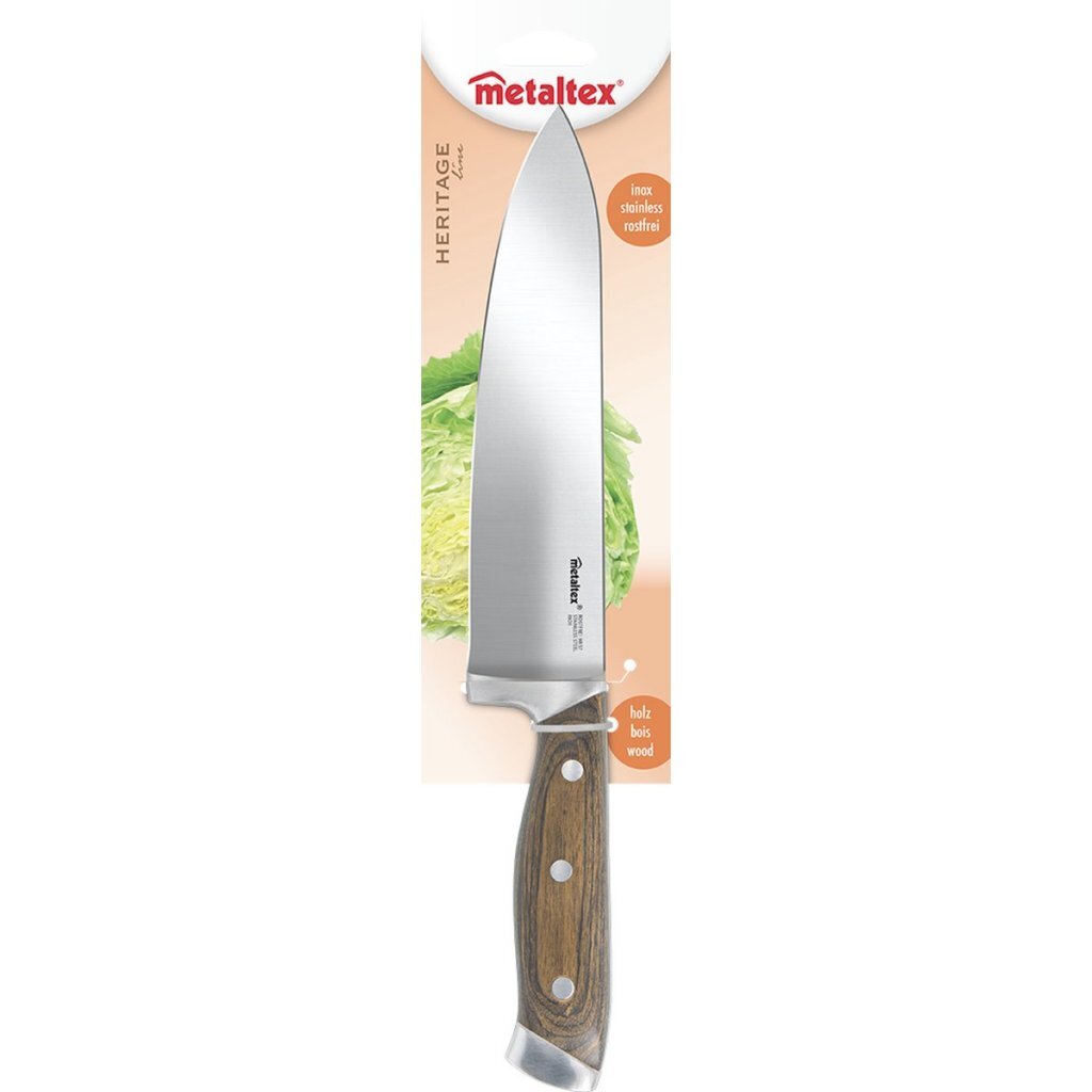 Metaltex Metaltex Heritage Chefs avec poignée en bois 34 cm