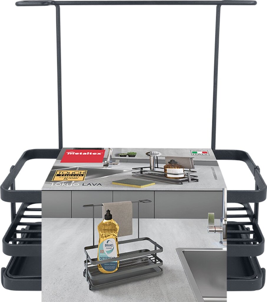 Tomado-Metaltex Tomado-Metaltex Tokyo Line Organizer Lava TouchHerm Black