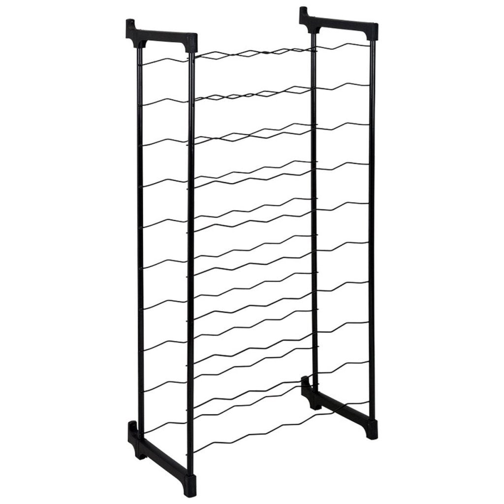 Tomado-Metaltex Tomado-Metaltex Barbera Bas Rack pour 50 bouteilles 108x50x26 cm noir