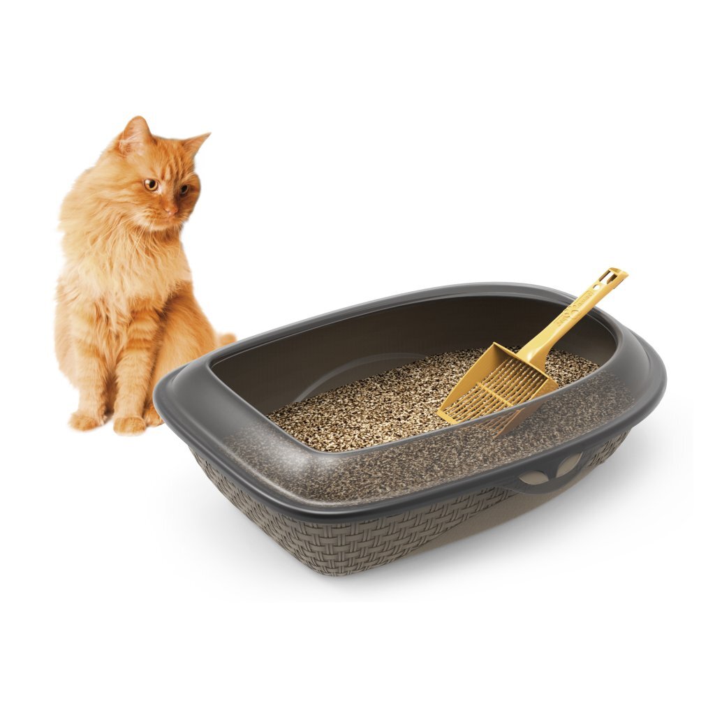 Bama Pet Sabbia Kattenbak 59.5x40.3x17,9 cm Gray