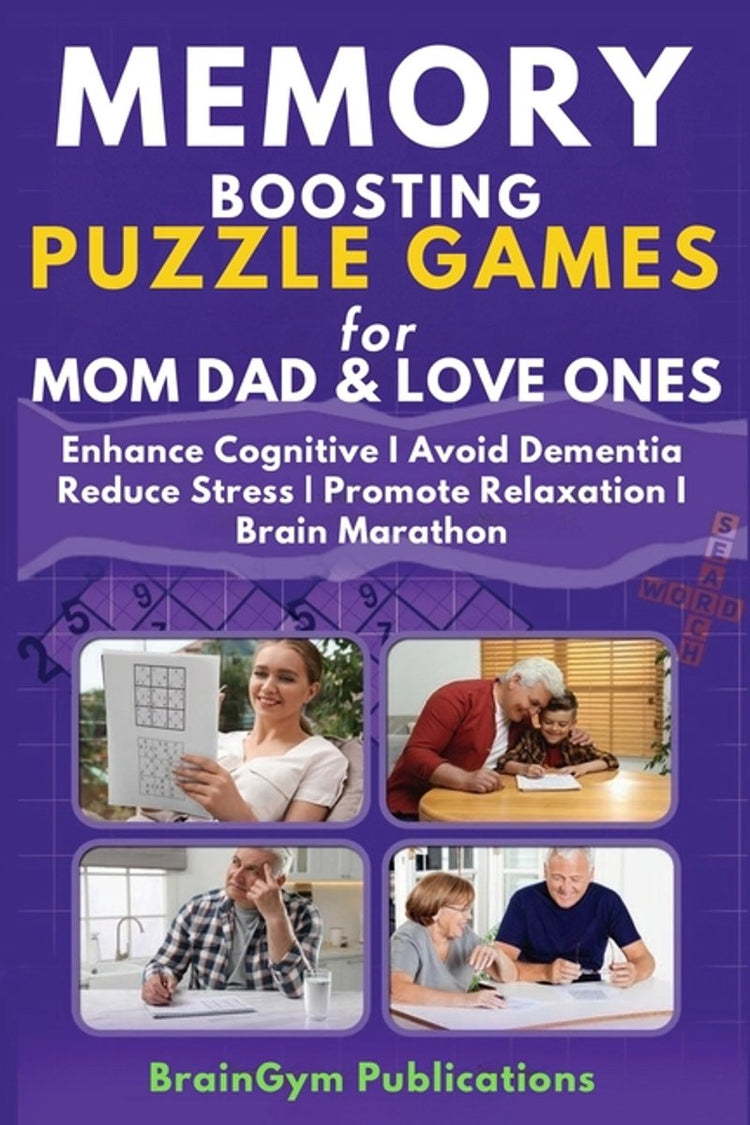 Jeux de puzzle stimulant la mémoire pour adultes seniors
