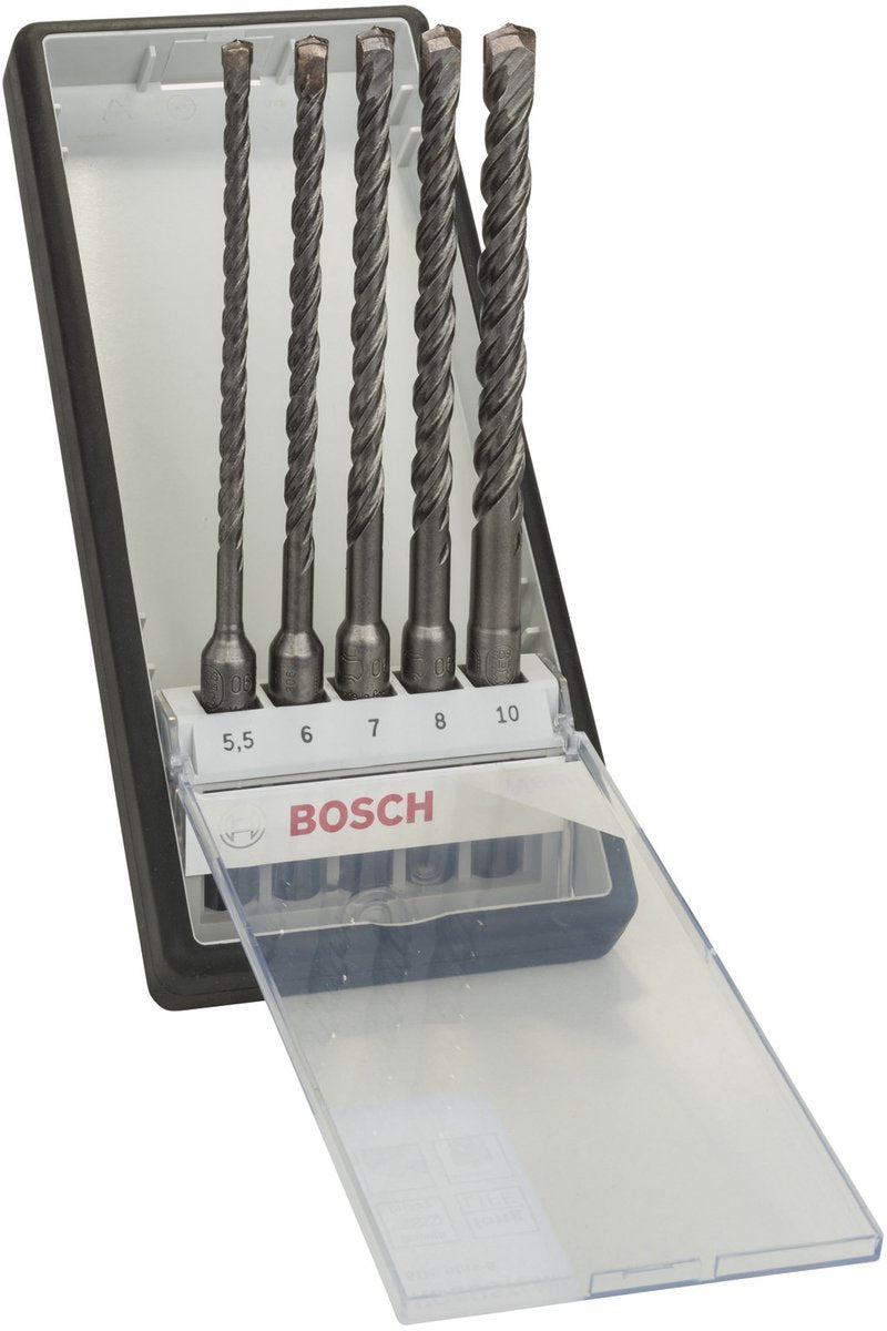 Bosch - marteau perforateur sds-plus-5 ø 5.5,6,7,8,10 x 165mm