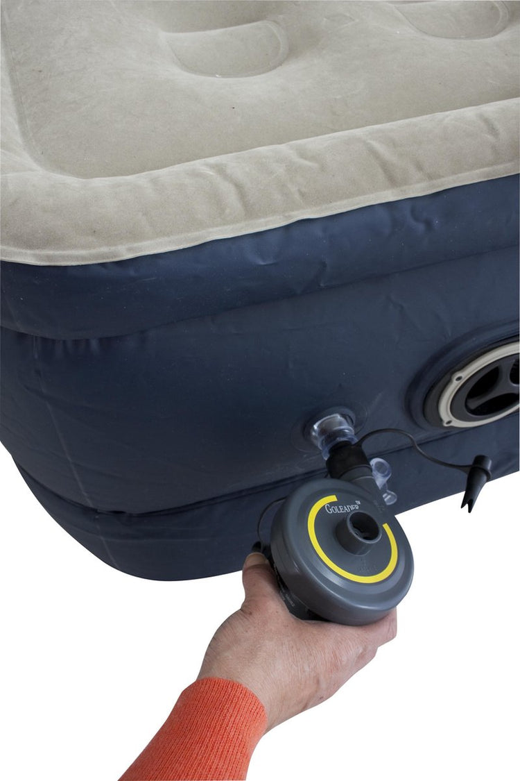 Eurotrail - pompe électrique pour matelas pneumatique - noir