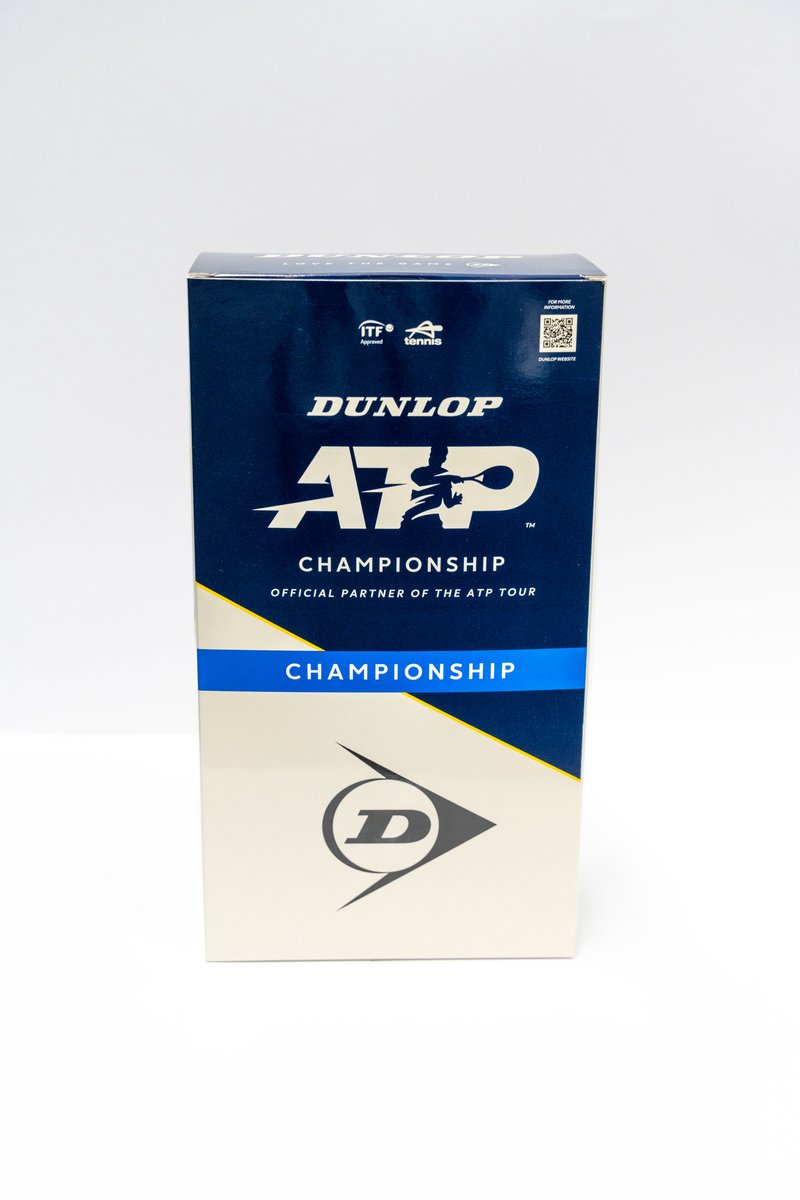 Dunlop - balles de tennis - championnat ATP - 2x4pet
