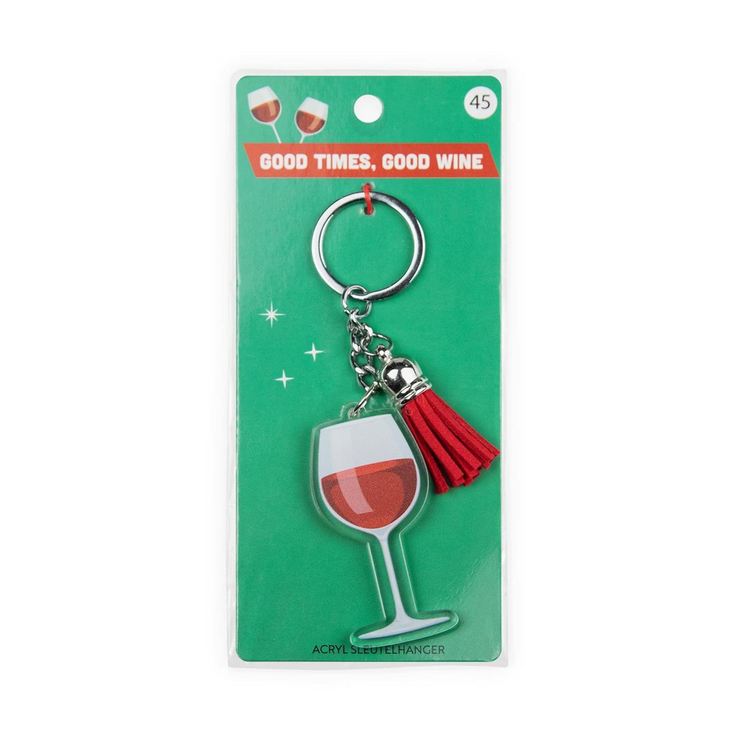 Porte-clés Paperdreams - vin rouge