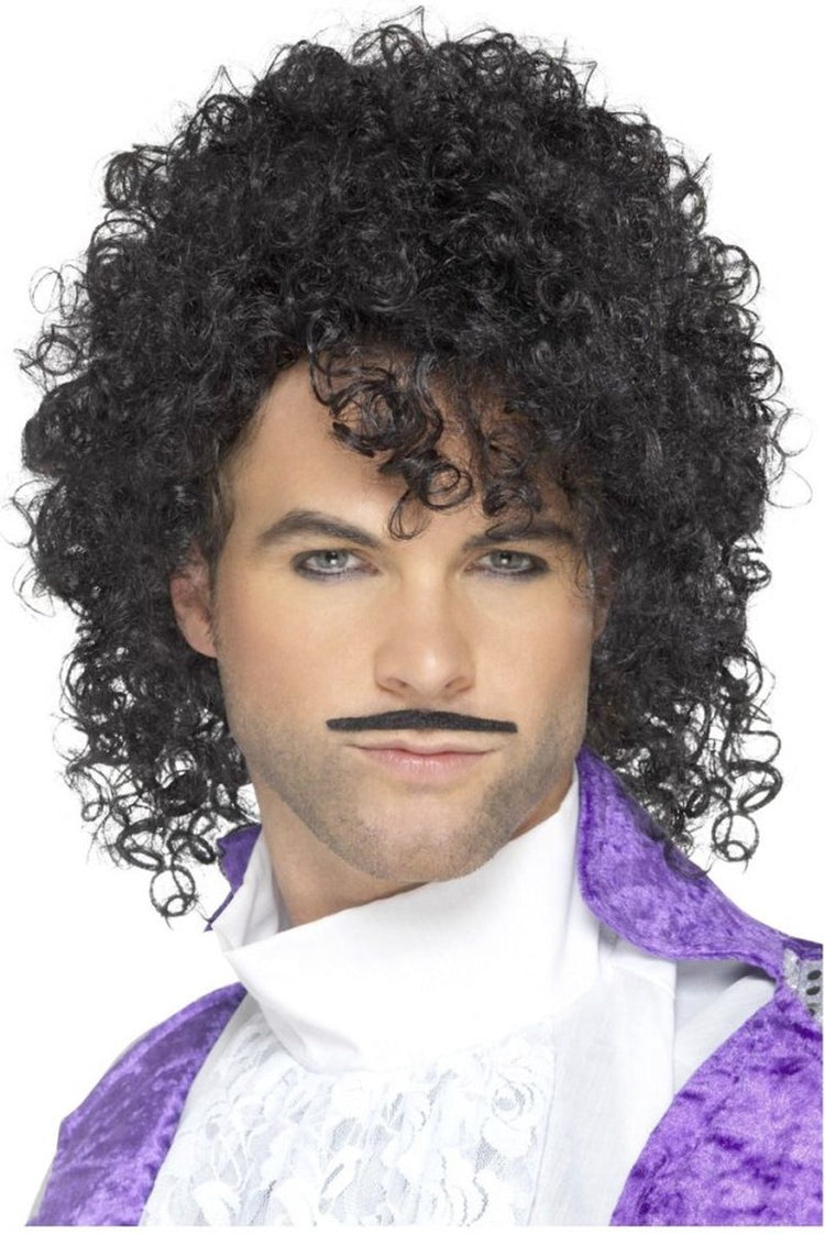 Smiffys Pop Star Purple Rain Man des années 80 - Ensemble de déguisements - Carnaval - Musicien - Hommes