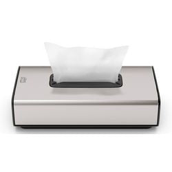 Distributeur de mouchoirs Tork argent 136 mm x 256 mm x 67 mm