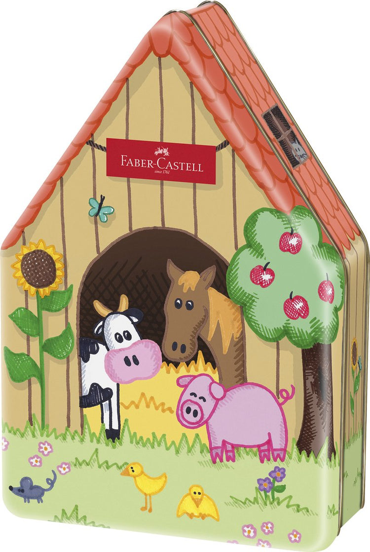 Faber-castell feutre - connecteur - ferme - 18 pièces en boîte - fc-155539
