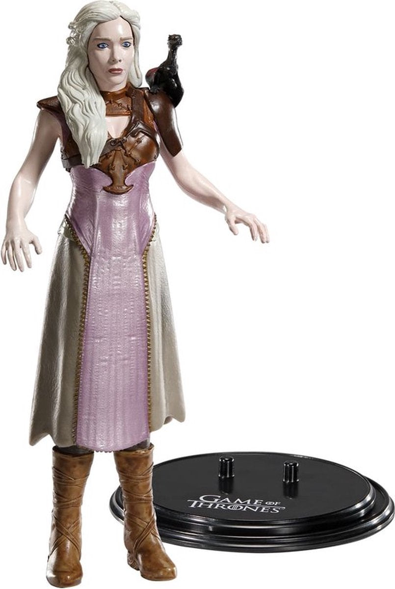 La noble collection de figurines Bendy Game of Thrones Daenerys Targaryen