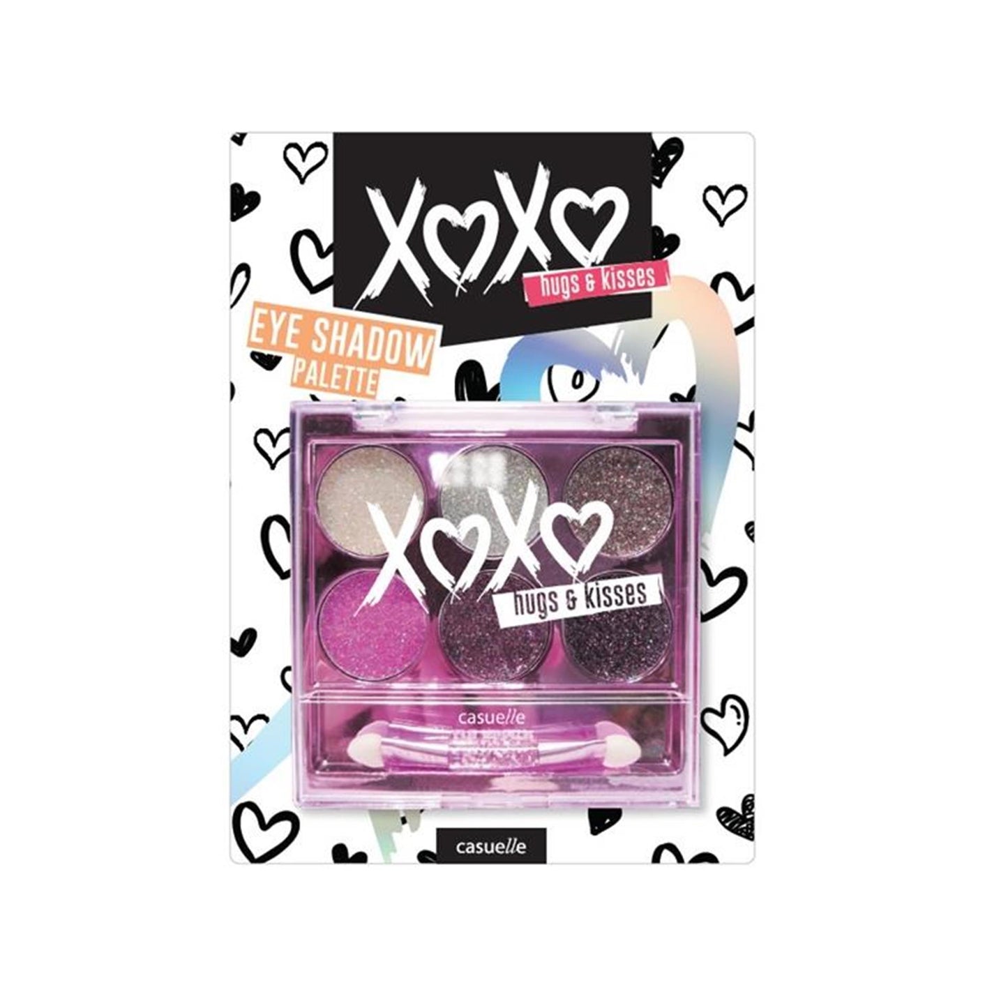 Casuelle xoxo fard à paupières 6 couleurs