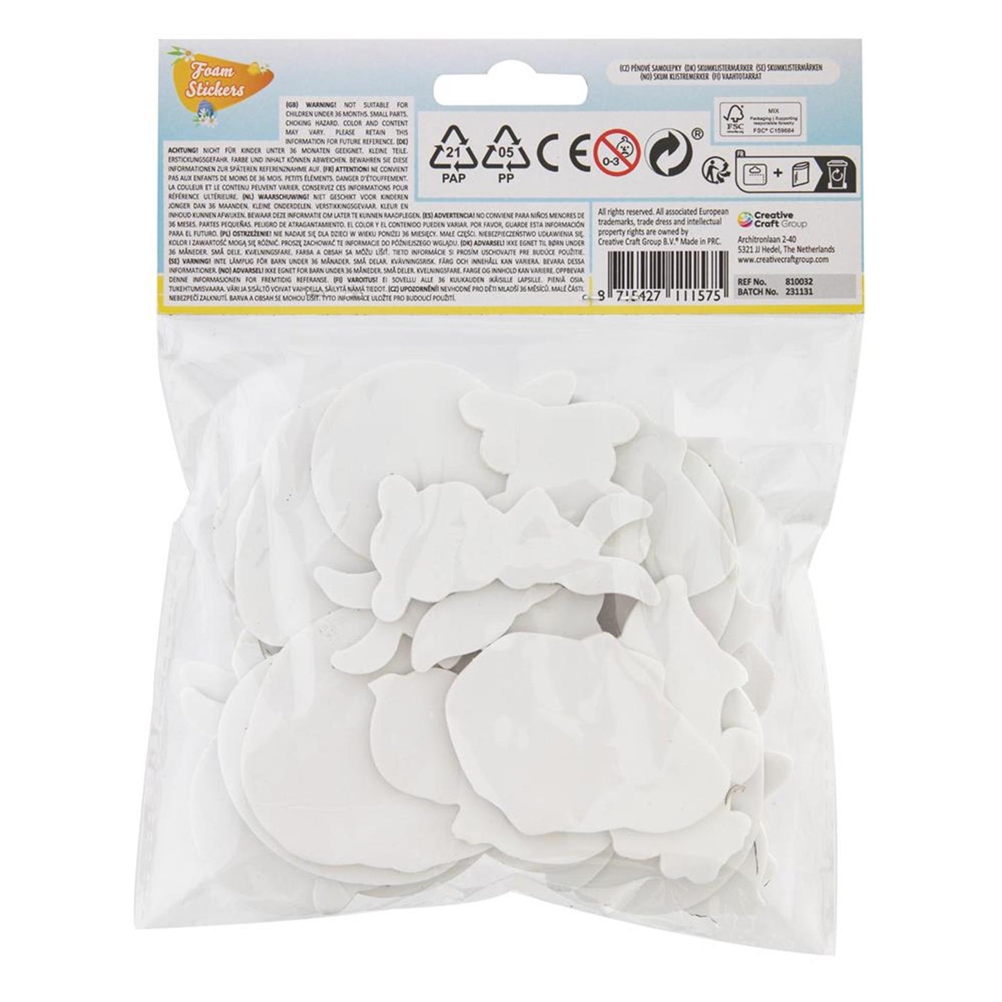 Grafix Foamstickers Pâques, 30e.