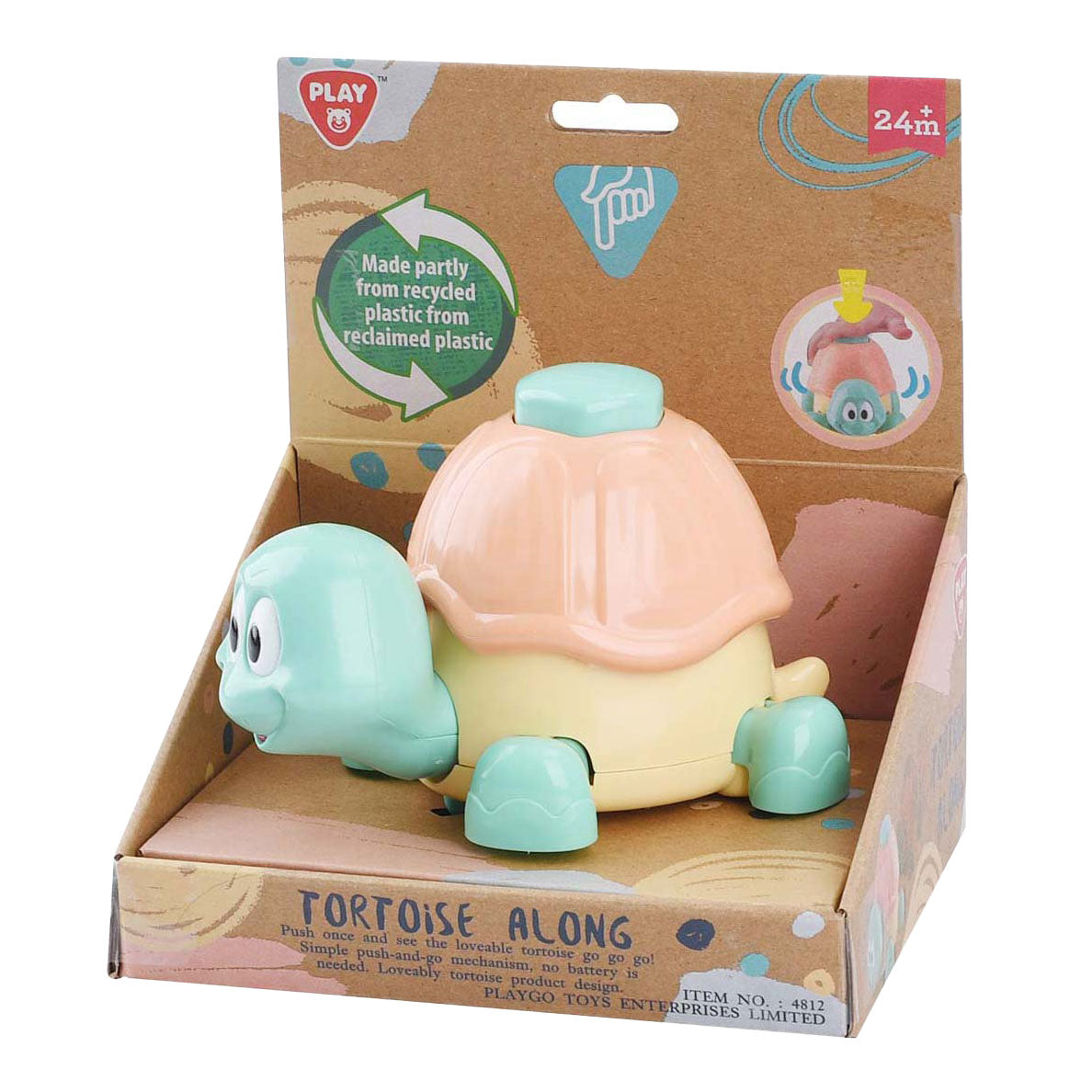 Jouer à Running Turtle avec le bouton-poussoir