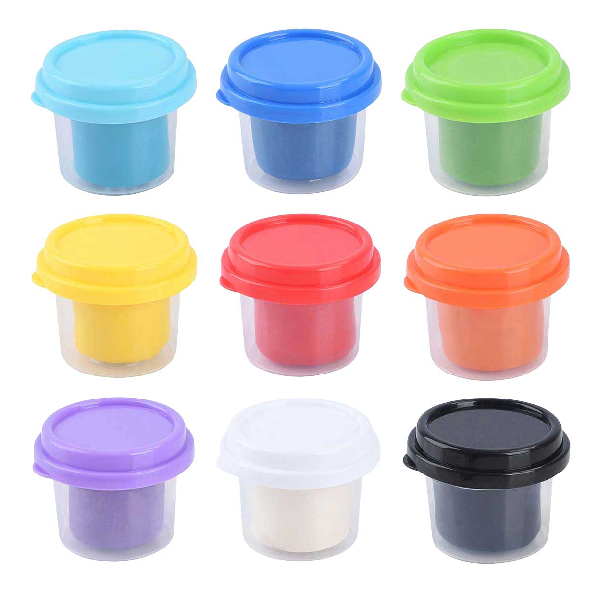 Set d'argile Playgo 9 couleurs - 9x56grammes