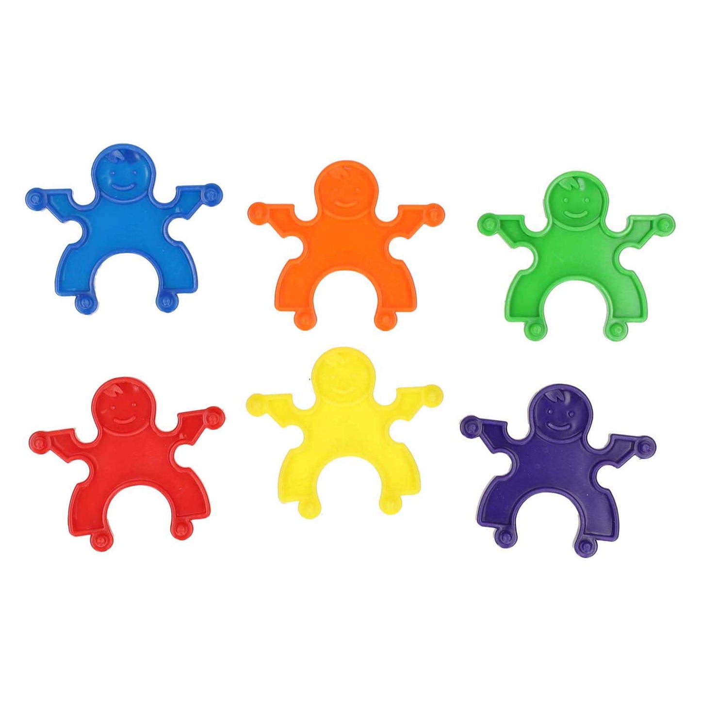 Figurines de construction colorées - 36 pcs.