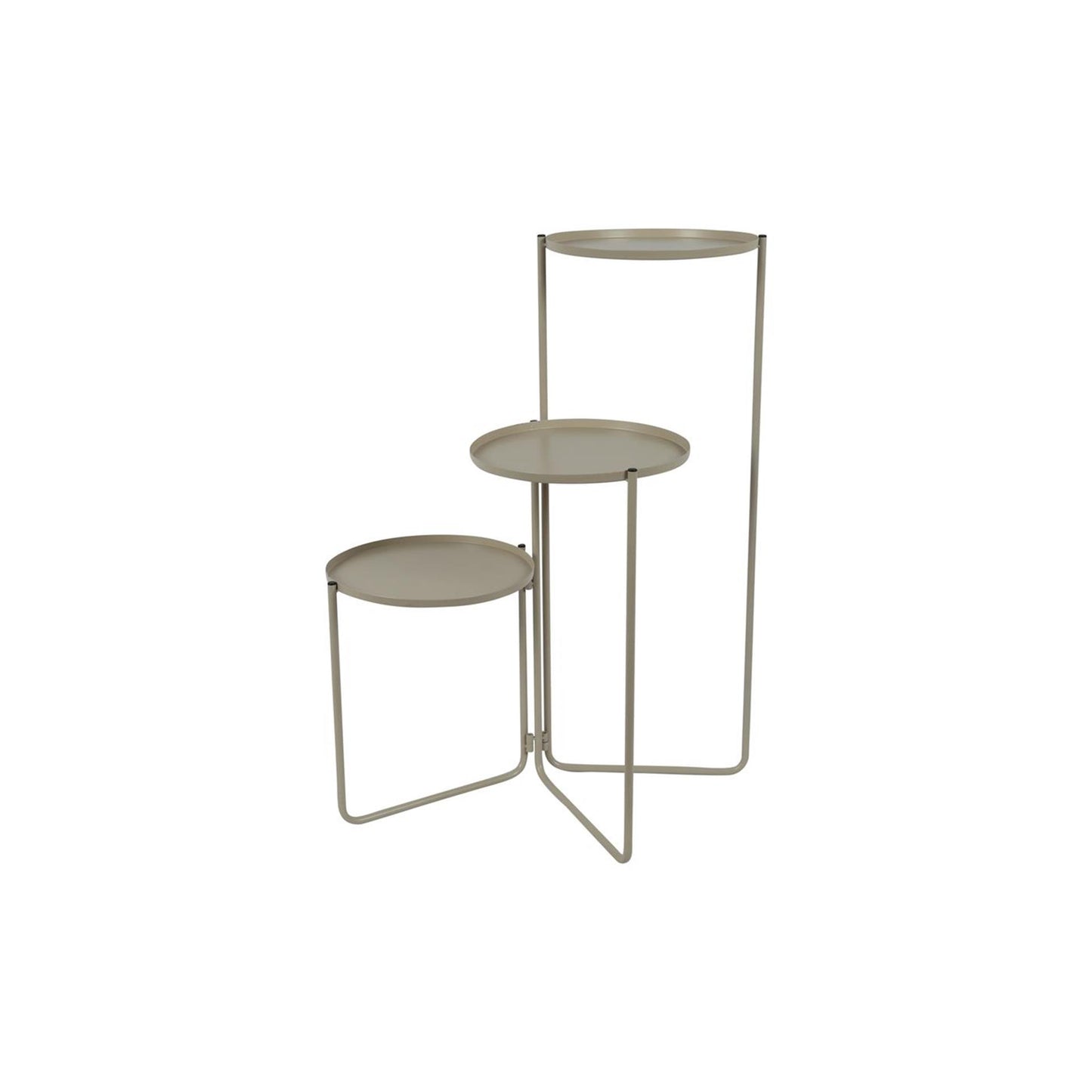 Support pour plantes Countryfield beige 50x35x70cm