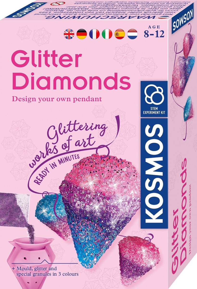 Faire des diamants de paillettes cosmos