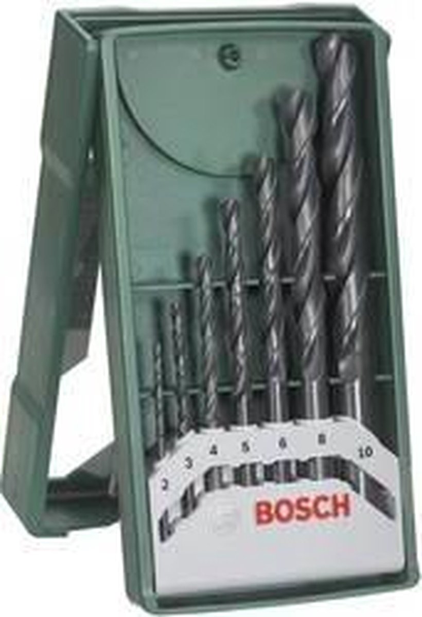 Jeu de forets à métaux Bosch x-line - 7 pièces - pour le métal