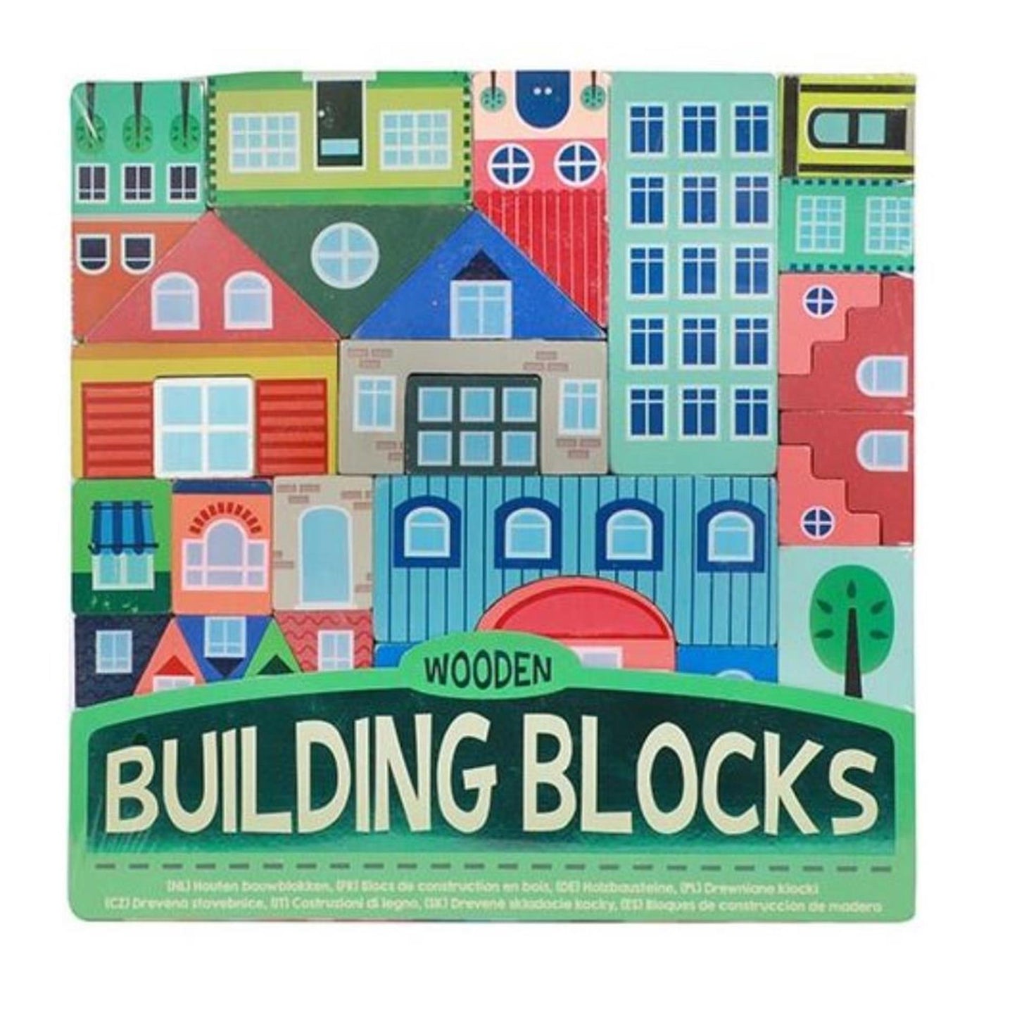 blocs de construction en bois