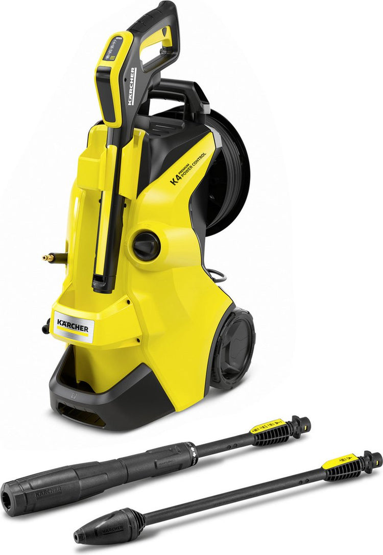 Nettoyeur haute pression Kärcher k 4 premium power control - 130 bar - 380 l h - 25 m² h - enrouleur de tuyau