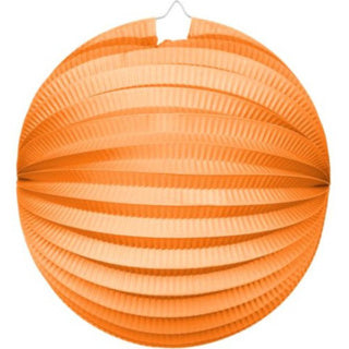Lanterne orange ronde | 2 pièces