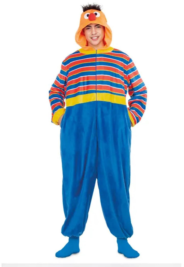 Costume Mom Funcompany Ernie Onesie Adultes Officiel - Taille XS