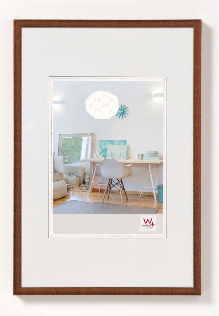 Walther new lifestyle - cadre en plastique - format photo 50x70 cm - bronze